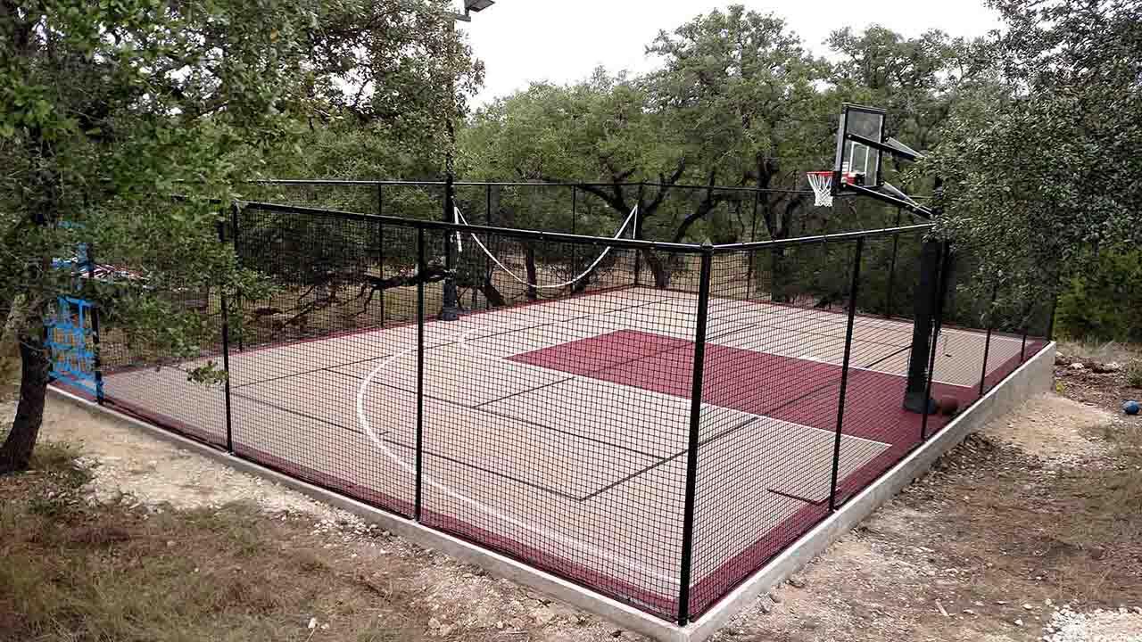 BUILDING - Basketball court services in Houston TX